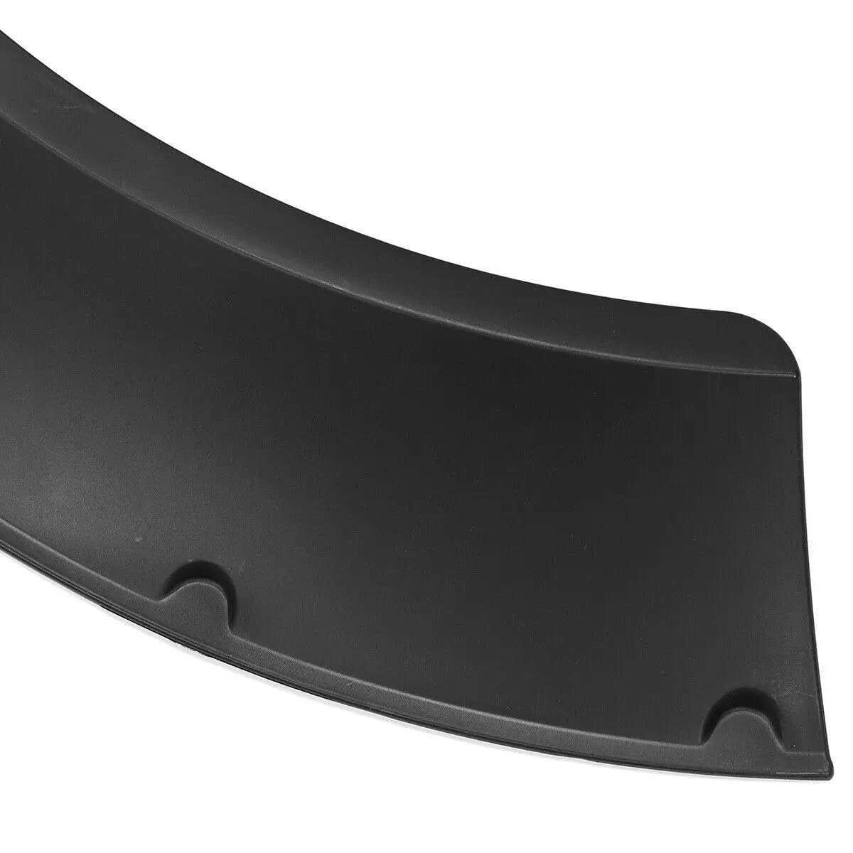 Élargisseur De l'aile Voiture Lot De 4 Élargisseurs d'ailes De Voiture Universels Extra Larges De 9,9 Cm pour Passages De Roue Protecteur Sourcil Roue