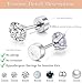 Hypoallergenic Flat Back Earring Sets for Multiple Piercing Sterling Silver Small Huggie Hoop Earrings for Women Surgical Stainless Steel FlatBack Silver Stud Earrings Trendy Cartilage Earring Stacks