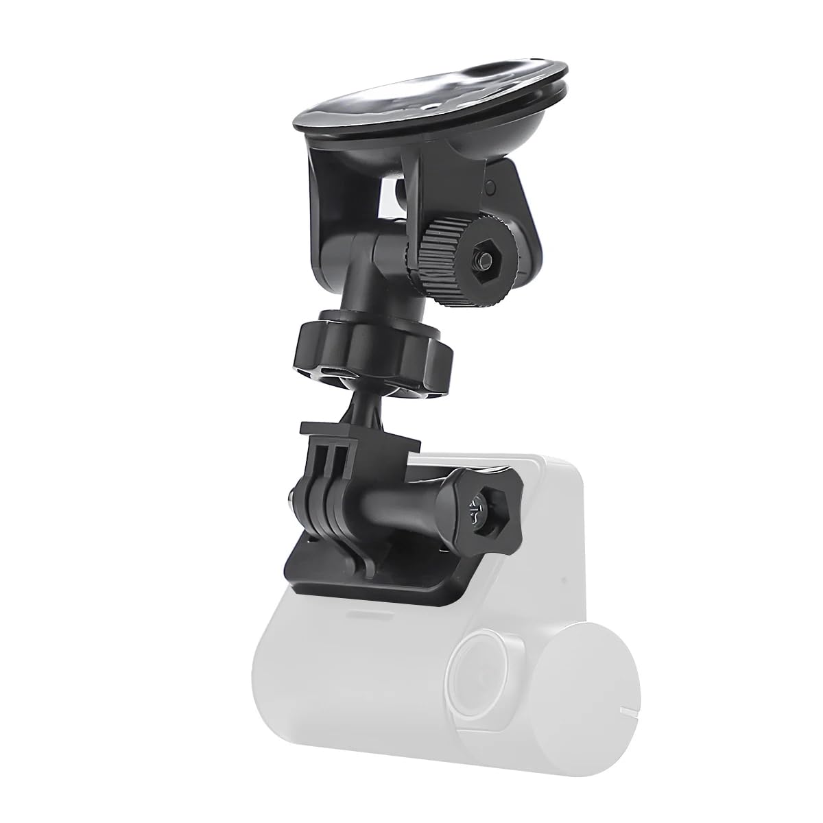 Supporto per telecamera da cruscotto, supporto a ventosa regolabile, compatibile con modelli 70mai A810/A800/A800S/A500/A500S/D02/D08/Pro, nero (staffa a ventosa per D02/08/pro)