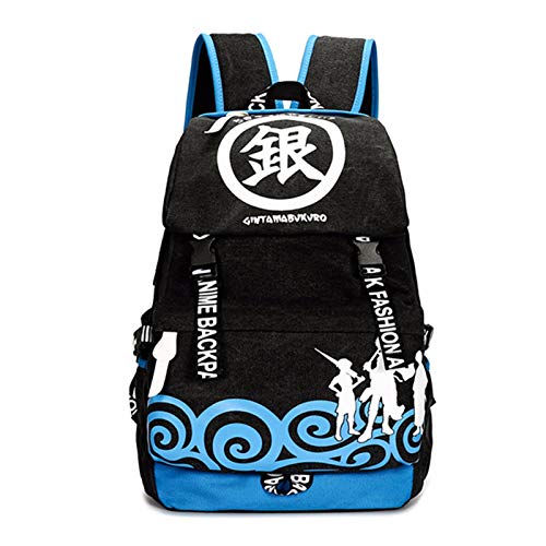 Lecheng Anime Tokyo Ghoul Cosplay Mochila Cremallera Bolso de hombro Unisex Viaje Portátil