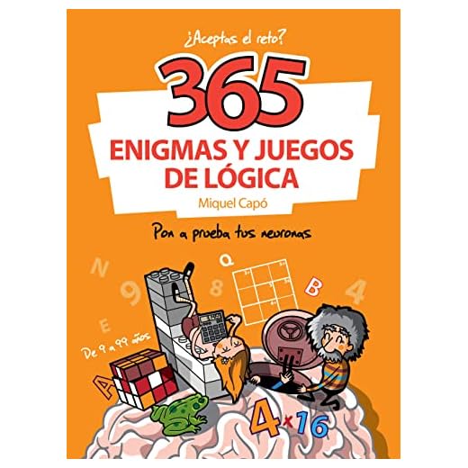 365 enigmas y juegos de lógica: Pon a prueba tus neuronas (No ficción ilustrados)