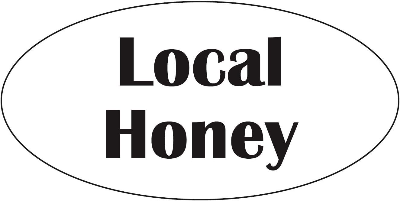 Custom Printed Oval Labels, 1.25” x 2.5”, One Ink Color. Quality Brand Product Paper Stickers - (Made in The USA) (5000)