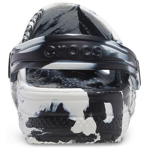 crocs kids39 classic marbled tie-dye clog