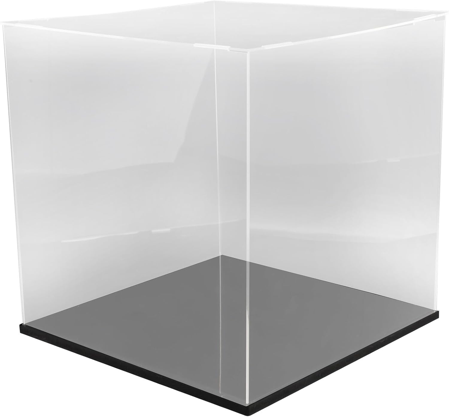 Acrylic Basketball Display Box with Thick Base Protective Case for Home and Store Display Basketball Holder Organizer