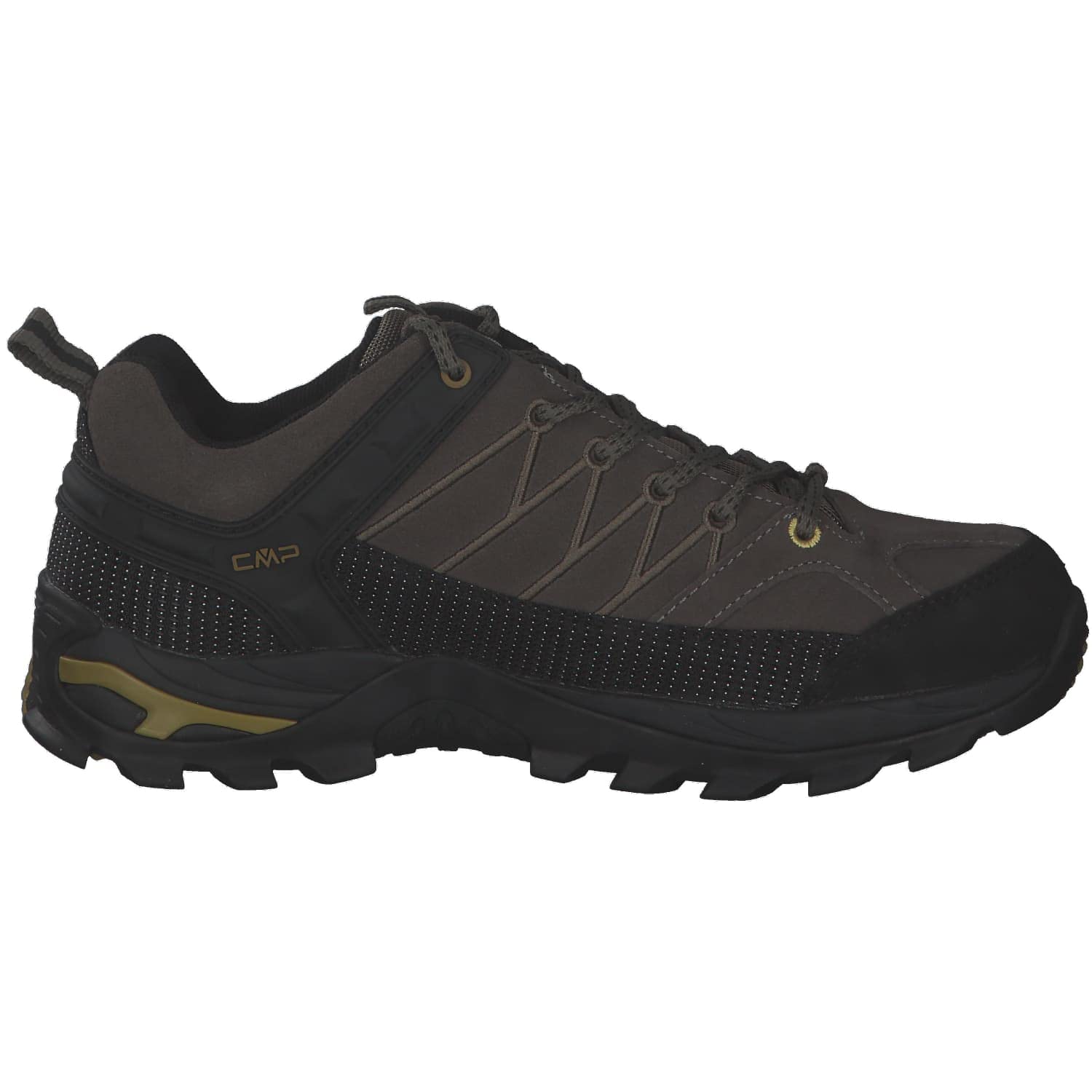 CMP Rigel Low Trekking Shoes Wp, Scarpe da trekking Uomo, Fango, 45 EU