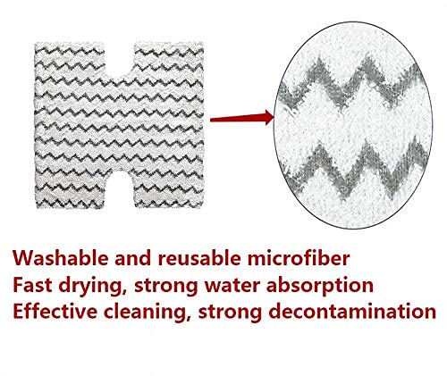 Ximoon S3973D Genius Steam Mop Pads Replacement For Shark Lift-Away | Genius Steam Pocket Mop System Xtp184 & P184Wq-2 Pack #TOP7