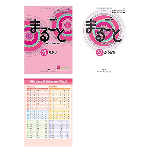Marugoto japanese Starter A1 Katsudoo , Rikai , Hiragana Katakana...