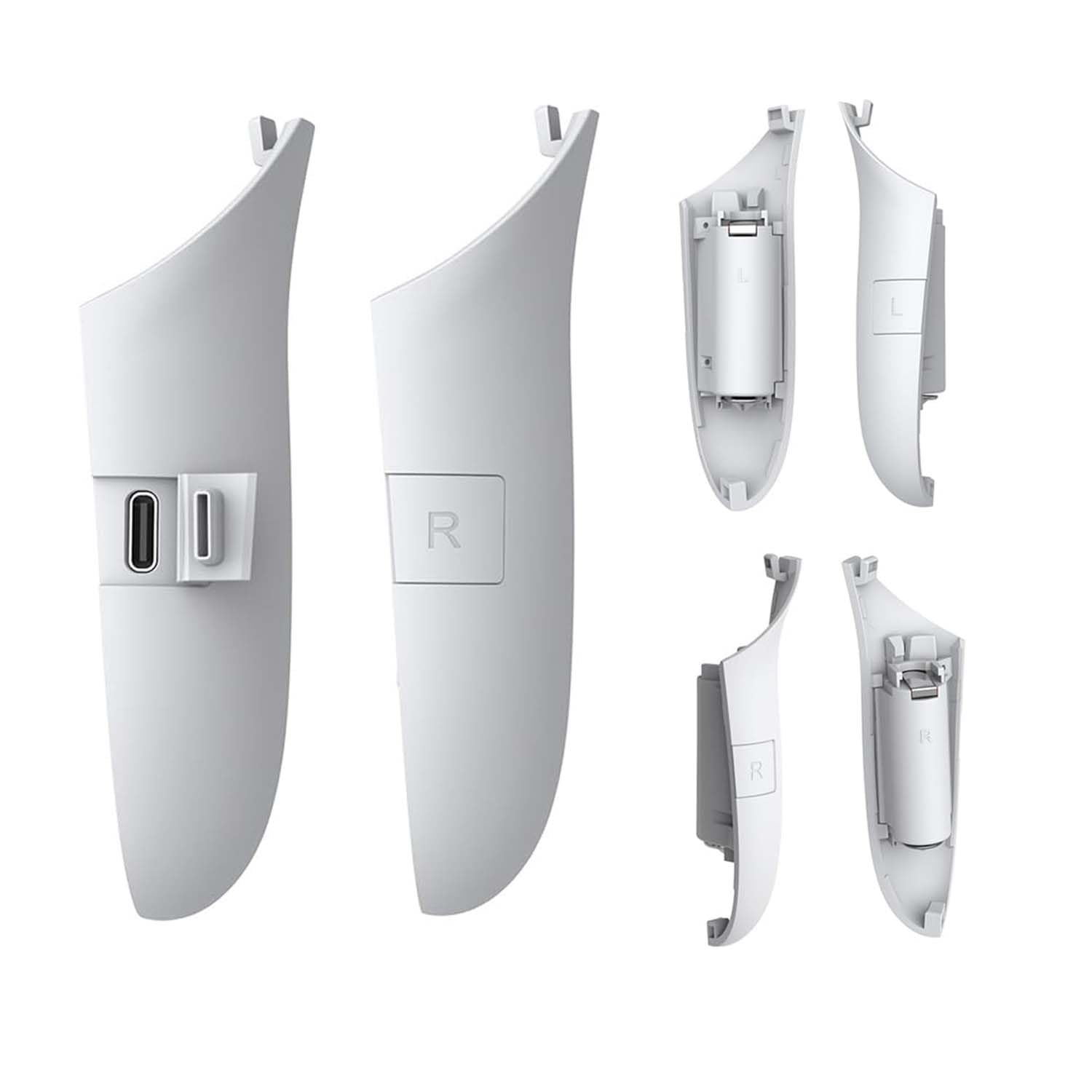 VR Controller Battery Pack Rechargeable Battery Cover for Meta Quest 3S/Quest 3