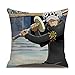 Produktbild ALTcompluser Anime One Piece Kissenbezüge Microfaser Zierkissenbezug ohne Füllung - Weicher Sofa Kissenbezug Kissenhülle Wohnkultur 45X45cm(Trafalgar Law)