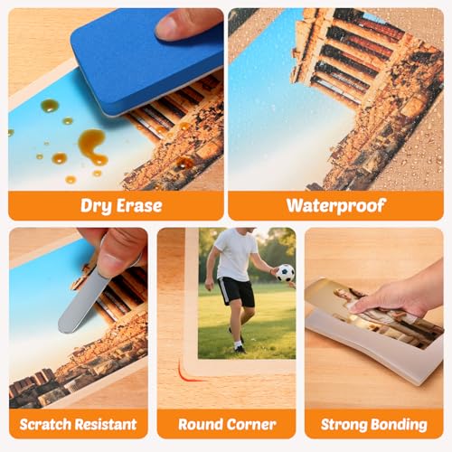 Image of Lamtetur Thermal Laminating Pouches 9 inchx11.5 inch Inches 5mil 100Pcs Letter Size
