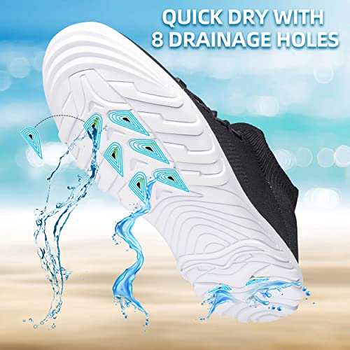 Image of DOUSSPRT Womens Walking Shoes Slip On Hypersoft Sock Tennis Water Sneakers Casual Mesh Comfortable Athletic Breathable Running
