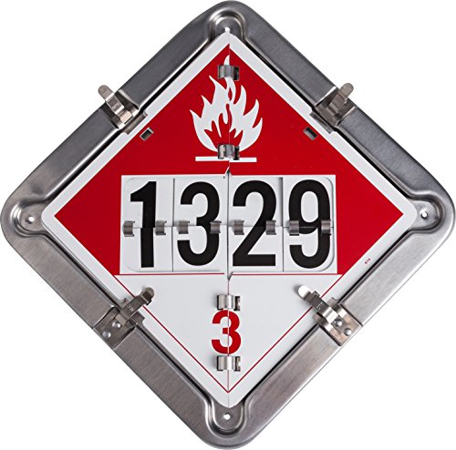 PlaCard liquide en vrac Brady 63214 étiquette de transport individuel