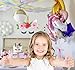 Unicorn Party Supplies Unicorn Party Decorations: Plates Cups Napkins Flatware Happy Birthday Banner Tablecloth Cake Topper Candles Paper Goodie Bags, 16 serves