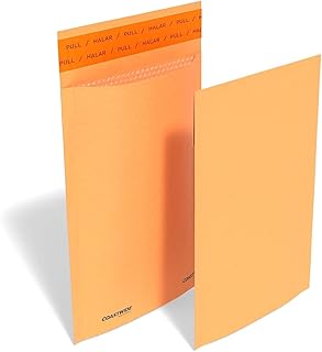 Coastwide Professional 6.75-inch x 9-inch Self-Sealing Bubble Mailer, Kraft, 500/Carton (CW56637VS)