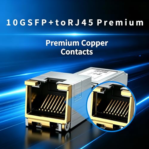 Image of 10GBase-T SFP+ to RJ45 Transceiver 10G Copper SFP Module Up to 30m
