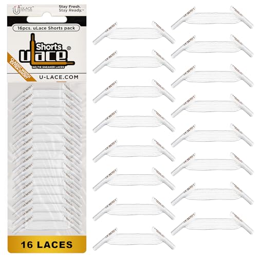 U-Lace uLace Shorts Pack - White