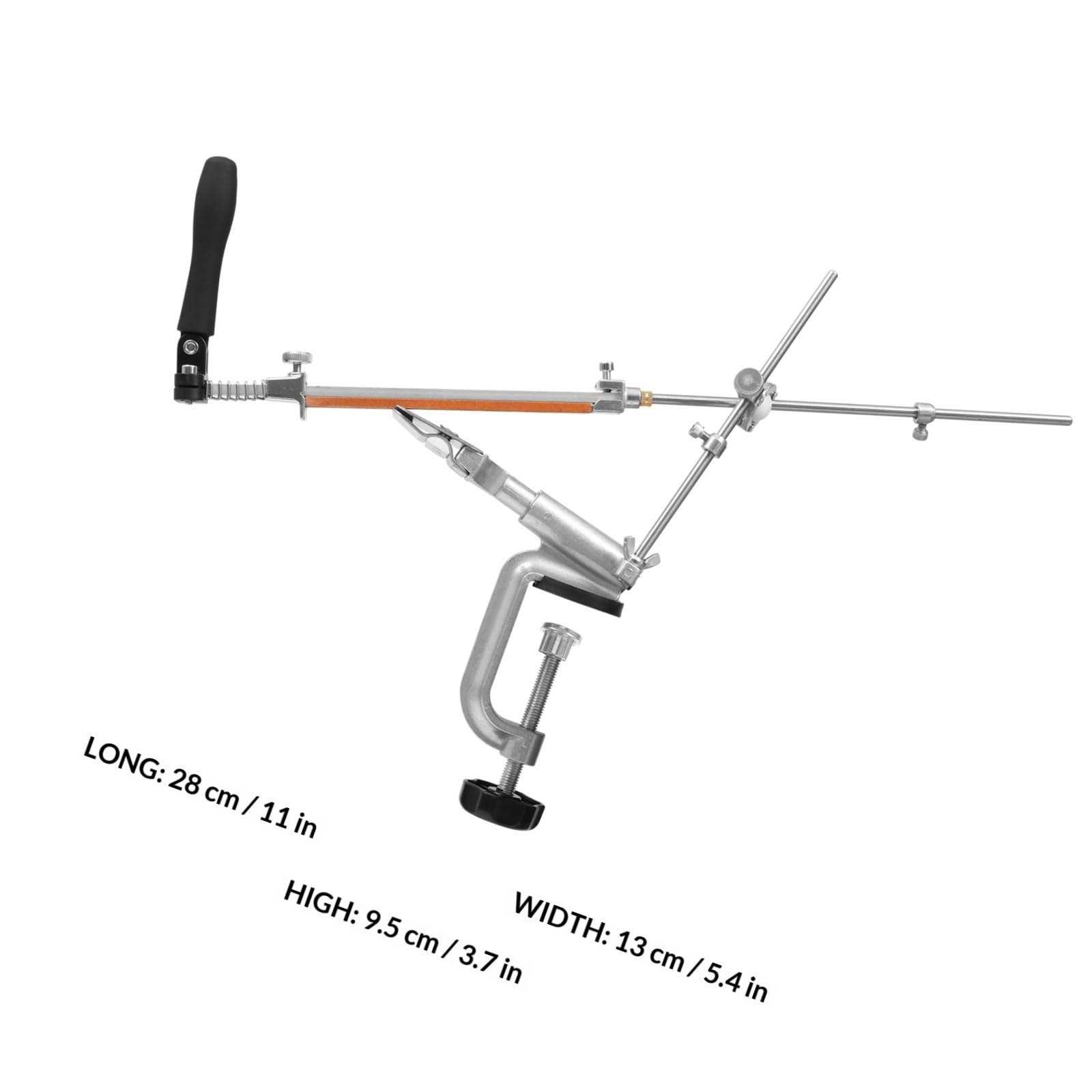 Affûteur de Couteaux à Angle Fixe en Métal, Multifonction Ménager