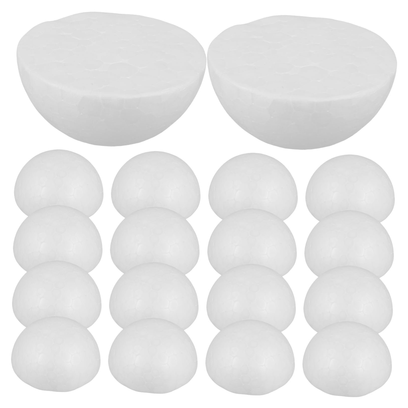 Garneck 10pezzi Palline Schiuma per Decorazioni Fai da Te Densità Superficie Liscia per Facile Verniciatura per Feste Modellismo e Lavoretti