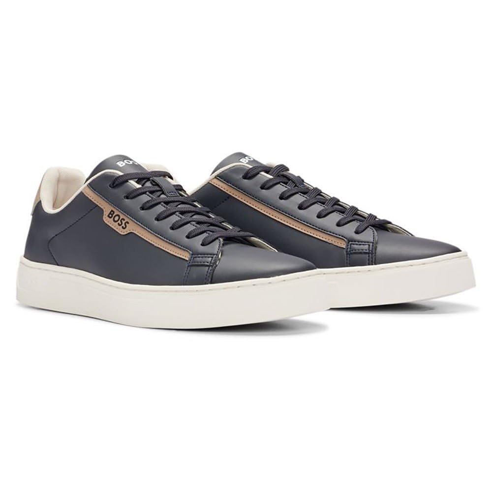 BOSS Men's Rhys_Tenn_pusdth Tennis, darkblue, 6 UK