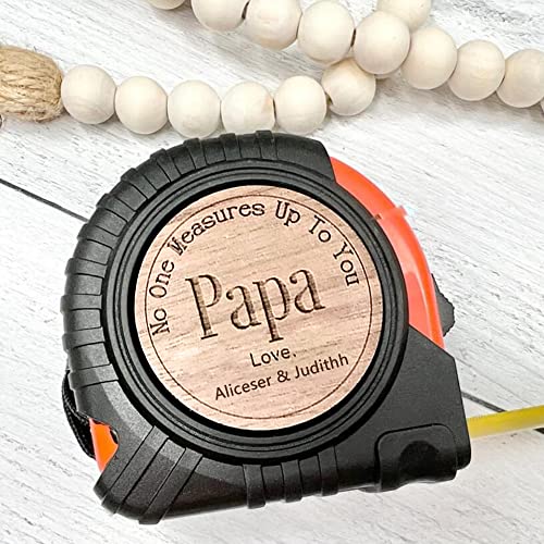 Set Personalizado Cinta Métrica y Martillo para Papá miniatura 2