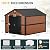 10x12 Ft Outdoor Storage Shed, Extra Large Metal Shed with Lockable Doors, 2 Windows, Outside Steel Tiny House Ideal for Garden, Backyard, Patio Utility, Tool Storage, Chicken Coops