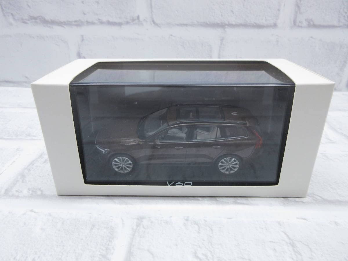 Amazon | ミニカー 1/43 ボルボ V60 メープルブラウン ディーラー正規