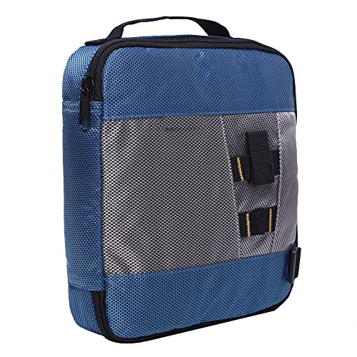 Bolsa organizadora para señuelos de pesca Raprance bolsa de nylon color azul 10 x 8.5 x 2 pulgadas miniatura 3