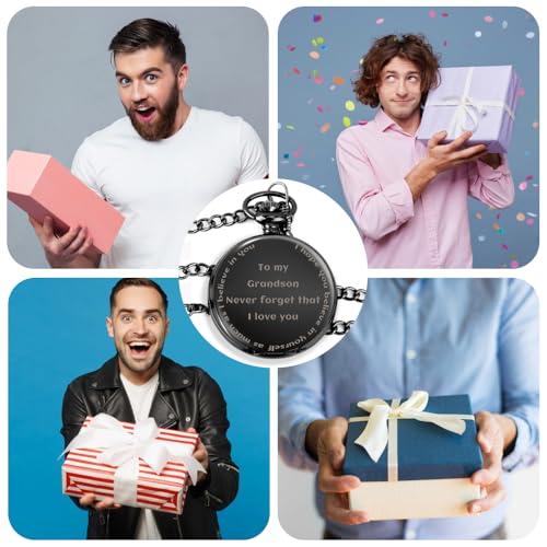 Image of Christmas Valentines Day Fathers Day Stocking Stuffers Birthday New Years Gifts Idea Pocket Watch Gifts