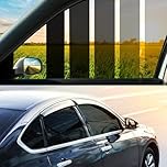 Vepagoo Universal Car Window Tint Film (5% VLT) Black Fit 6.1m x 50cm Roll Automotive Protection Passenger Black Privacy Window Tint for Home Blocks UV Rays
