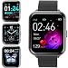 Produktbild jpantech Smartwatch,Fitness Watch Uhr Voller Touch Screen Fitness Uhr IP68 Wasserdicht Fitness Tracker Sportuhr mit Schrittzähler Pulsuhren Stoppuhr für Damen Herren Smart Watch für iOS Android Handy