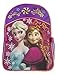 Frozen Backpack with Matching Lunchbox Set Featuring Anna and Elsa