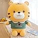 TMYDMJ Tiger Anno Anno Animale Bambola Peluche Tiger Toy Peluche Tiger Doll Coppia Giocattoli per Bambini Giocattoli per Bambini Bambola mascotta Cinese 30cm
