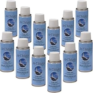 Ocean Mist Micro 3000 Air Freshener Refill, 2.6oz (Case of 12)