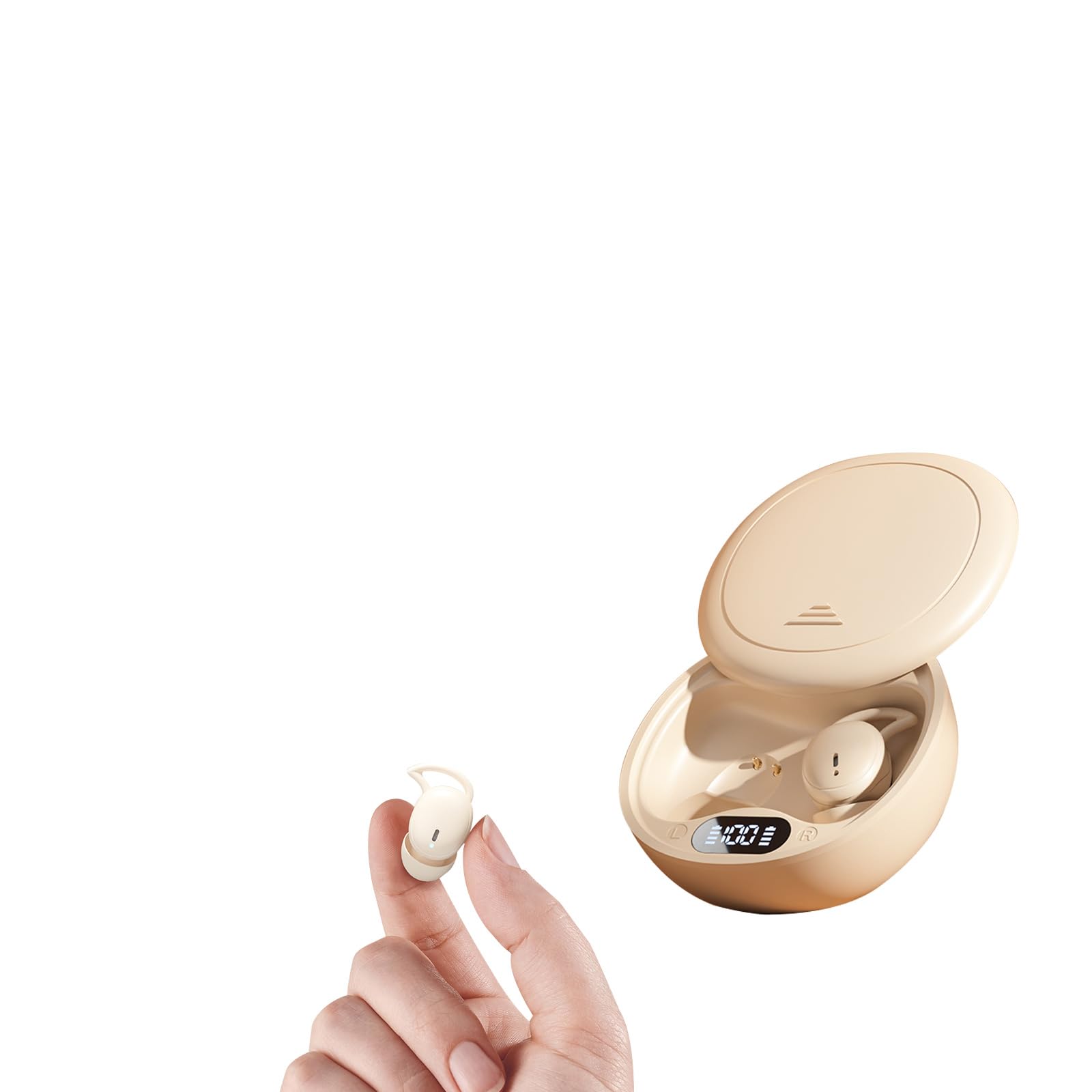 In-Ear Kopfhörer zum Schlafen kabllos Bluetooth Wireless Mini Sleep Earbuds Headphones Schlafkopfhörer im Ohr unsichtbar klein drahtlos schnurlos Ohrhörer Kopfhoerer für kleine Ohren Seitenschläfer