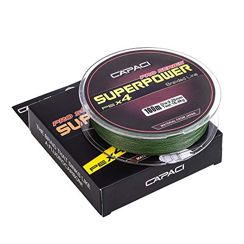 DECDEAL 100 m PE linha de pesca trançada 4 Strand Multifilament linha de pesca de carpa fio de pesca