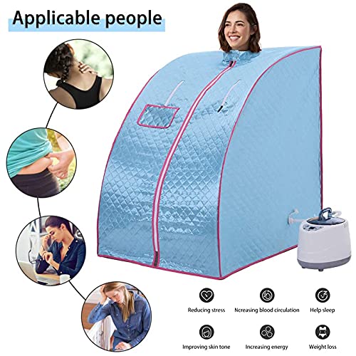 Draagbare Saunatent, Met Afstandsbediening 2L Sauna Draagbare Pot Sauna Bad Box 9 Temperatuurniveaus Lichaamssauna… - Image 3