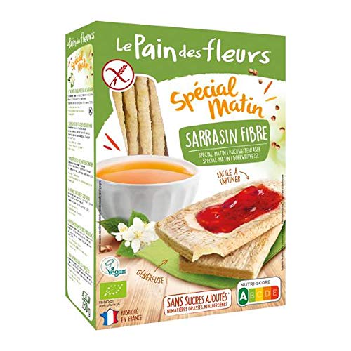 Le pain des fleurs - Tartines spéciales Matin sarrasin et fibres 230g - unité
