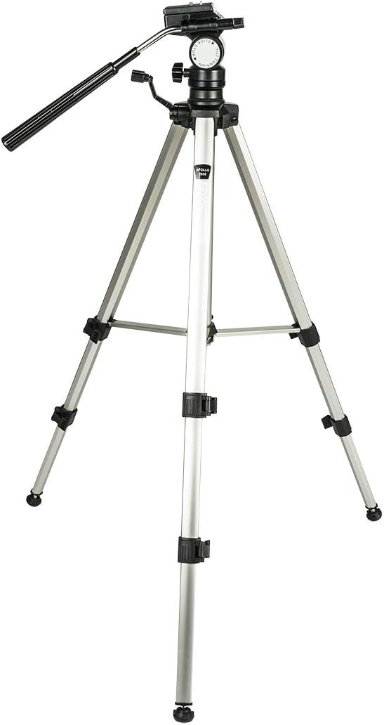 Smith-Victor 2800 3-Section Aluminum Imperial Deluxe Tripod with 2-Way Fluid Head