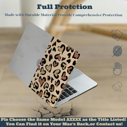 Coque MacBook Pro 16 contre rayures - Solution plastique robuste motif Léopard - 4