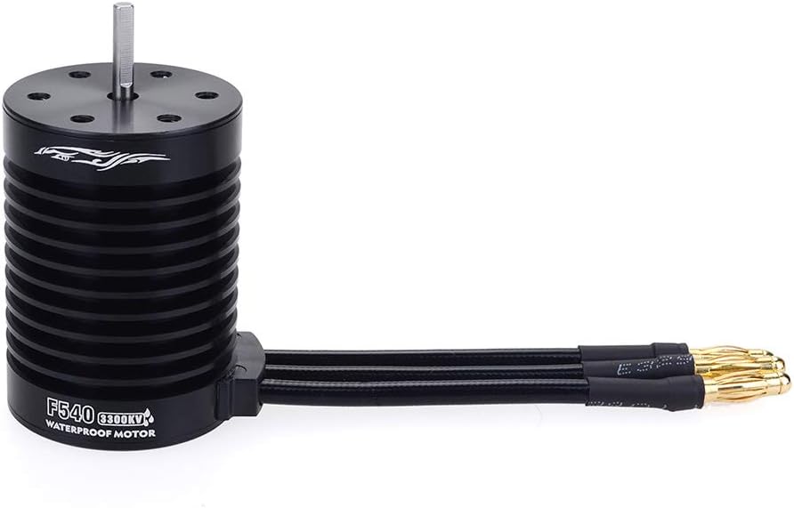 DollaTek Waterproof F540 V2 3300KV Sensorless Brushless Motor for 1/10 RC Vehicles Car Parts