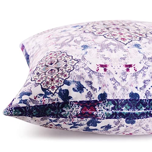 Image of Ravaiyaa - Attitude is everything Pure Velvet Square Cushion Cover Stylish & Comfortable Pillow Cushion Cover for Bedroom, Living Room & Home Decor 2 PC Set (16 inchx16 inch Inches)