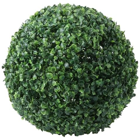 KESYOO House Plants Artificial Plant Topiary - 11 Faux Boxwood Decorative Balls for Backyard, Balcony,Garden Wedding Home Decor House Plants Indoors Live Cover