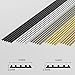 Aluminum Alloy Floor Transition Strip, Anti-Slip & Durable, Waterproof & Rust-Resistant, Easy Installation Ideal For Laminate, Wood, Carpet To Tile Transitions(Brass,106.3 * 1.6in)