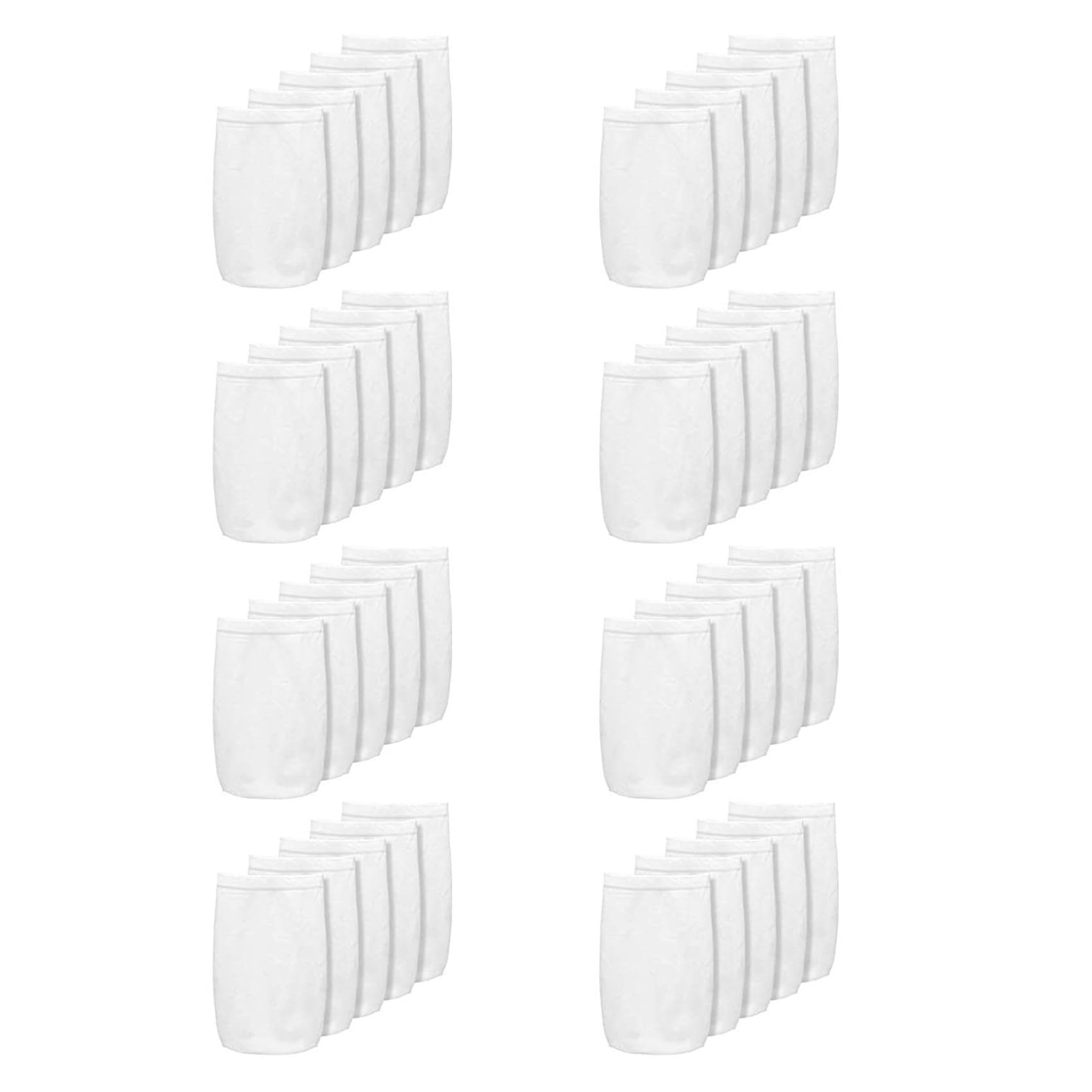 Vjsujehgy , 40-Pack Pool Filter Basket Saver Socks, Reusable Ultra-Fine Mesh Sock Filter Pool Debris Catcher