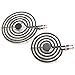 4 Pack MP22YA Electric Range Burner Element Set, 2 x 6