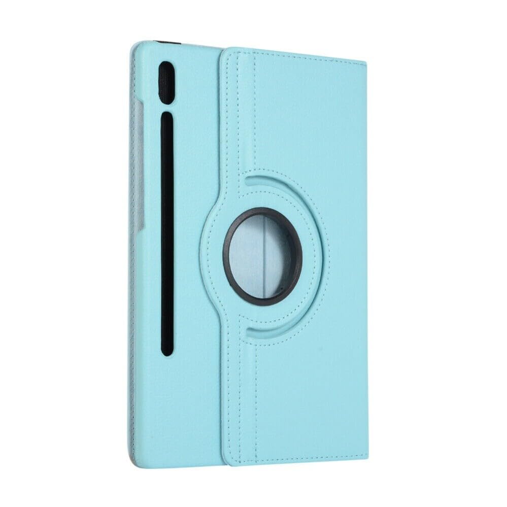 Coque Samsung Galaxy Tab S10 Lite 11.9 X400 rotative bleu clair pour éviter les rayures