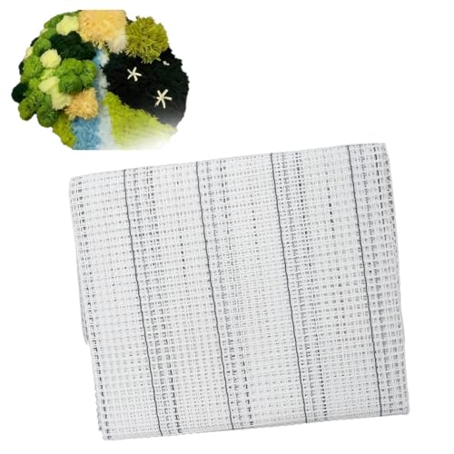 HERCHR Rug Hooking Mesh Canvas 19.7x59 in