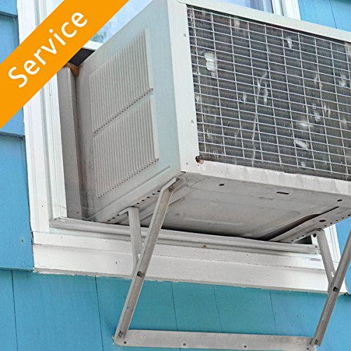 Window Evaporative Cooler Installation - Replacement and Haul Away