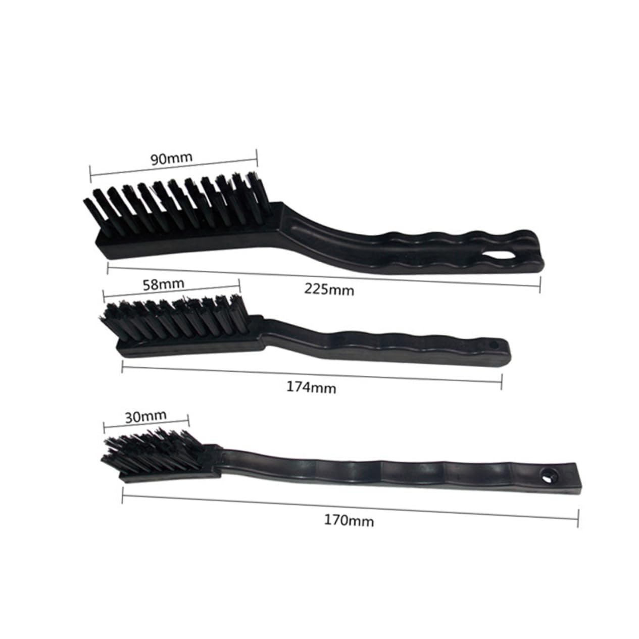 Gogogmee Nylon Cleaning Brush Set 10 in 1 Static Brush Kit Computer Keyboard Screen Cleaning for Electronics