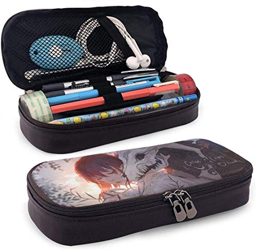 Preisvergleich Produktbild Federmäppchen Großraumspeicher Stift Bleistiftbeutel Schreibtisch Organizer Praktischer Taschenhalter mit Reißverschluss - Anime Mahou Tsukai No Yome